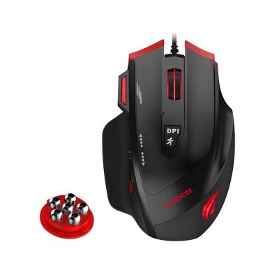 China With Light Fingerprint System MS1005 Havit Computer Accessories Computer Mouse Gamer Gaming Mouse for sale