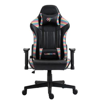 China (Size)Gc944 Havit Adjustable Custom Computer Packing Gamer Chair Office Furniture RGB Adjustable Led Gamer Gaming Chair With Color Change for sale