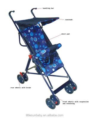 China Cotton Little Sun Child Buggy Stroller 103 for sale