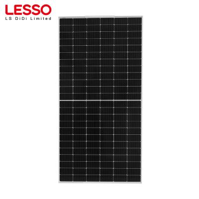 China Lesso 5Kw 10Kw15Kw Solar Panel Kit Home Off Grid Electricity Saving High Efficiency Solar Panels 210mmx210mm for sale