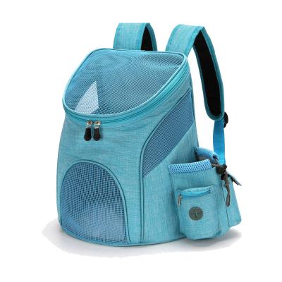 China New Pet Viable Outdoor Travel Backpack Foldable Cat And Dog Pet Box Pet Supplies Double Travel Mode Carrying Front Bag for sale