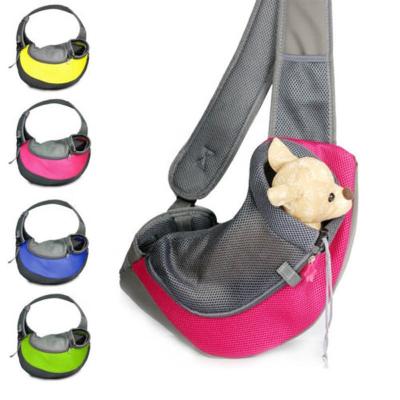 China Durable Pet Carry Travel Cage Carrier Bag Dog Cat Rabbit Foldable Portable Handbag Case for sale