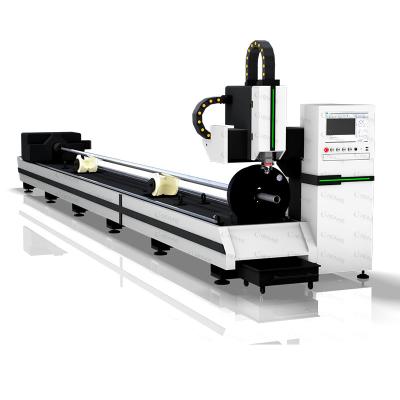 China Laser Cutter Tube Pipe Fiber Laser Cutting Machines 1000W 2000W 4000W 6000W Sheet Metal Laser Cutting Machine For Carbon Steel Tube for sale