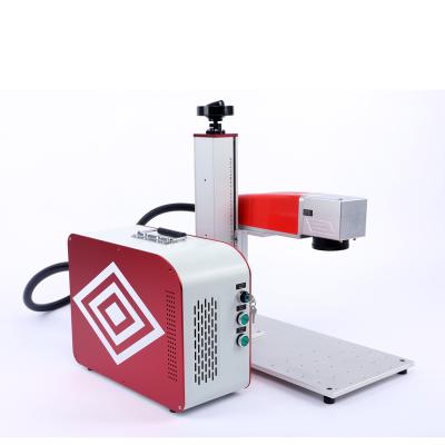 China Laser Fiber Laser Marking Marking Machine for Metal Steel Aluminum Engraving with 20w 30w 50w Laser Marker for sale