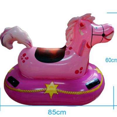 China Inflatable Float Raft Lower MOQ Cheap Price Customize Inflatable PVC Ride-On Horse Rider for sale