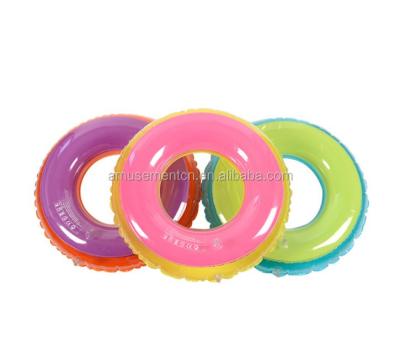 China Wholesale Promotional Adult 2 Color PVC Inflatable Swimming Pool Swim Float Ring for sale