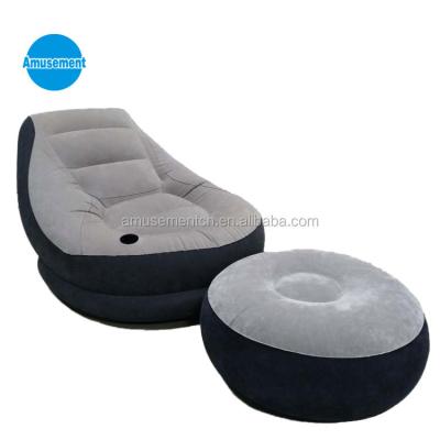 China hybrid type cheap inflatable sofa air bed sofa, inflatable air sofa sofa, inflatable air sofa with chair for sale