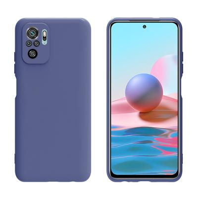 China New Shockproof Liquid Silicone Phone Case For Redmi Note 8 9 10 11 Original Pro Camera Protective Soft Back Covers For Redmi 9 10 K40 for sale