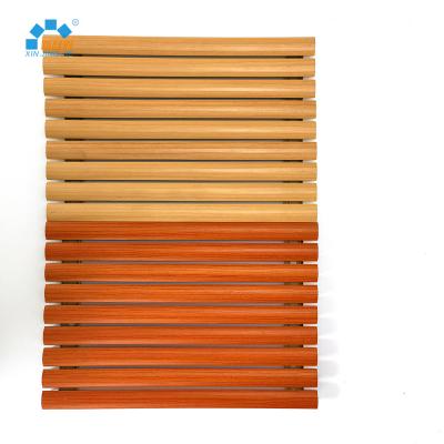 China Contemporary Fireproof Aluminum Slat Sound Barrier For Airport for sale