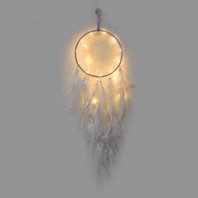 China Minimalist Wholesale Quantity Small Order Dream Catcher Feather For Home Decoration for sale