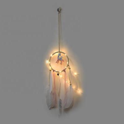 China Handmade Bohemian Bohemian Creative Home Decor Top Sales Gifts Dream Catcher Feather for sale