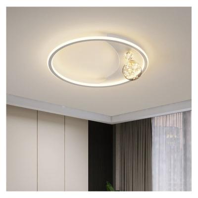 China Surface Mounted Remote Control Led Ceiling Lamp Bedroom Lights Led Ceiling Lights Modern 48W 60W 3000-6500K for sale