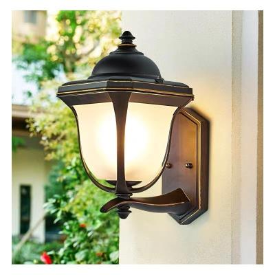 China Classic Outdoor Wall Lights Outdoor Wall Mounted Wall Lights Outdoor Door Decoration Sconces Waterproof W900 for sale