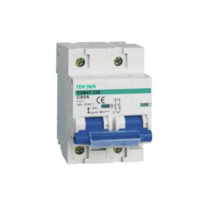 China DZ47-125 high standard copper mcb 1p 2p 230v high quality single pole plastic mcb miniature circuit breakers for sale