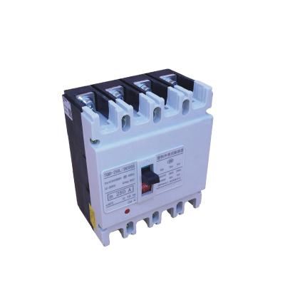 China TGM1-250M3 phase 140amp 160amp 180amp plastic silver copper mccb molded case circuit breaker high level for sale