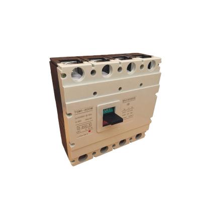 China High Level Overload Protection TGM1-400 250a 400a Plastic Silver Copper Electronic Miniature Circuit Breaker Mccb for sale