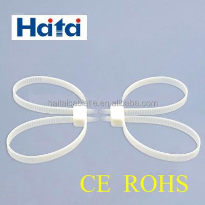 China Heat Resistant Nylon Cable Tie Plastic Handcuffs for sale