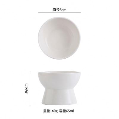 China New Design Sustainable Ceramic Pet Bowl Dog Water Bowl Cat Food Pet Bowls With Stand Furbo Dog Camera for sale