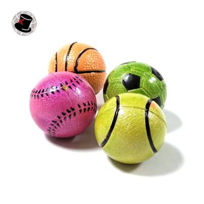 China High Resilience Pu Bite Chew Rolling Pet Easy Durable Pet Ball Plush Toys Dog Toys Plush Toys Pet Safe Ball for sale