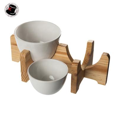 China Large Ceramic Custom Pet Stocked Non Slip Dog Feeding Bowl Pet Bowl Sublimation Ceramic Pet Bowls And Feeders for sale