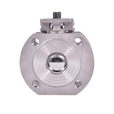 China Customizable Q71F-16P DN50 Stainless Steel 304 Thin Wafer Flanged Ball Valve for sale