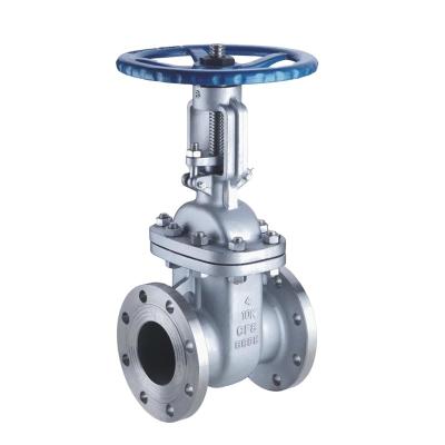 中国 JIS 10K Flange Type Stainless Steel SCS14 Gate Valve Flanged Gate Valve 販売のため