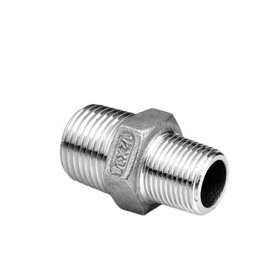 China SS316 Tube Fitting Hex Nipple for Gas and Water Oil Tube zu verkaufen