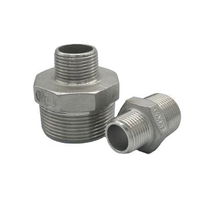 China Top Quality Casting Threaded Stainless Steel Hex Nipple Stainless Steel Pipe Fittings à venda