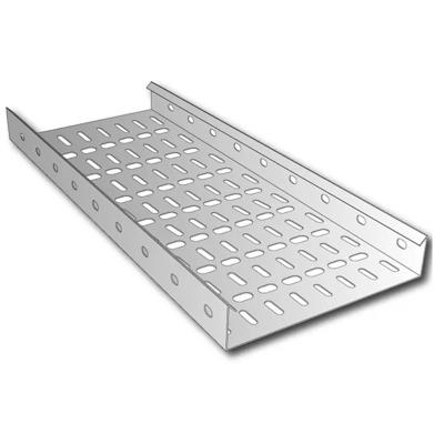 China Industriële hoogwaardige kabelbak Gi Perforated Galvanizing / Hot Dip Galvanizing Te koop