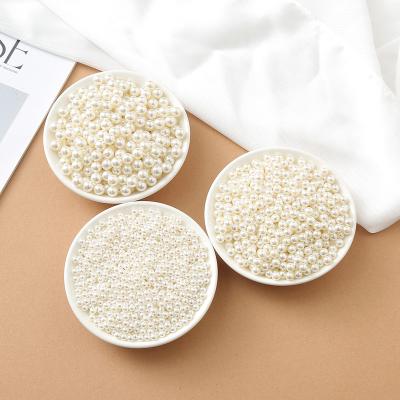 China Modern natural beige white color 1-20mm round freshwater pearl loose pearl for jewelry making freshwater pearl for sale