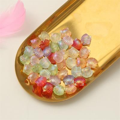 China Modern Wholesale Custom Straight Beads ab Hole Transparent Shell Color For Jewelry Making Diy Bracelet Necklace for sale