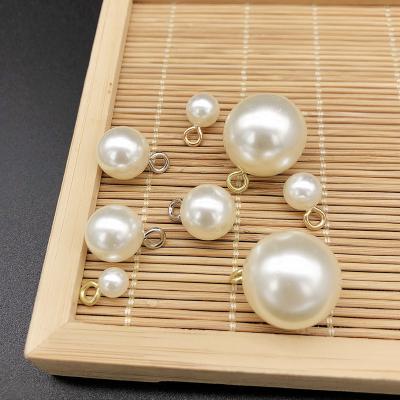 China Modern Natural Pearl Double Hole Charms Accessories Shaped Beads Pendant For DIY Jewelry Making for sale