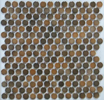 China STA5006 Hot Sale Penny Round Mosaic Tile For Kitchen And Bathroom Wall And Floor Tiles for sale