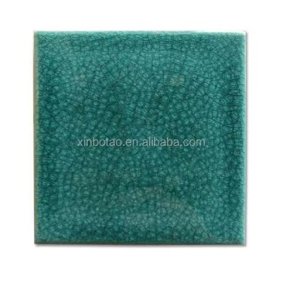 China Parquet Sea Blue Pool Ceramic Mosaic Slabs for sale