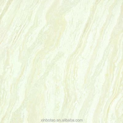 China Easy To Clean Best Selling Milky White Stone Polished Ceramic Floor Tile for sale