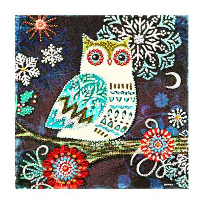 China Wholesale Modern Diamond Painting Owl 5D Crystal Diamond Painting DIY Special Shape Diamond Painting for sale