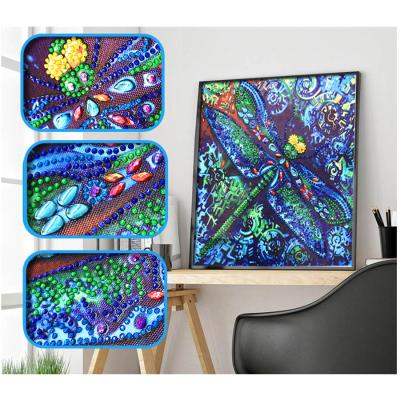 China Modern Special Shape Diamond Painting Custom Photo of Insect 5D Crystal Diamond DIY for sale