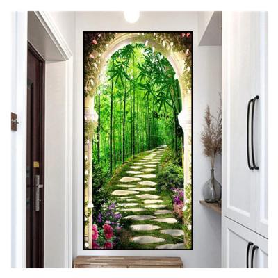 China Wholesale Modern Diamond Painting DIY Diamond Painting Jungle Corridor Home Decoration 5D Diamond Painting for sale