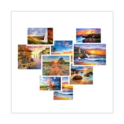 China DIY Diamond Painting Modern Popular Seaside Scenery Custom Diamond Painting 5D Diamond Painting for sale