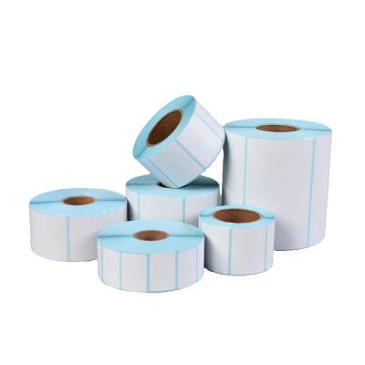 China Waterproof High Quality Thermal Direct Thermal Heat Transfer Barcode Labels Sticker Paper Roll for sale