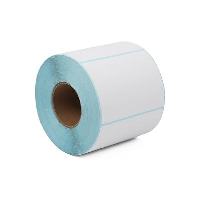 China Eco Friendly Paper Rolls Waterproof Blank Direct Thermal Sticker For Shipping Packaging Labels for sale