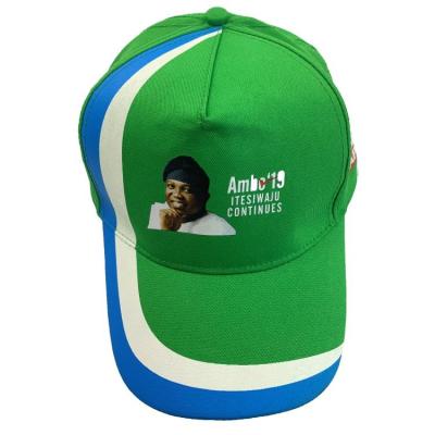 China COMMON Factory Custom Sublimation Polyester Cheap Election Hat Promotional Hat for sale