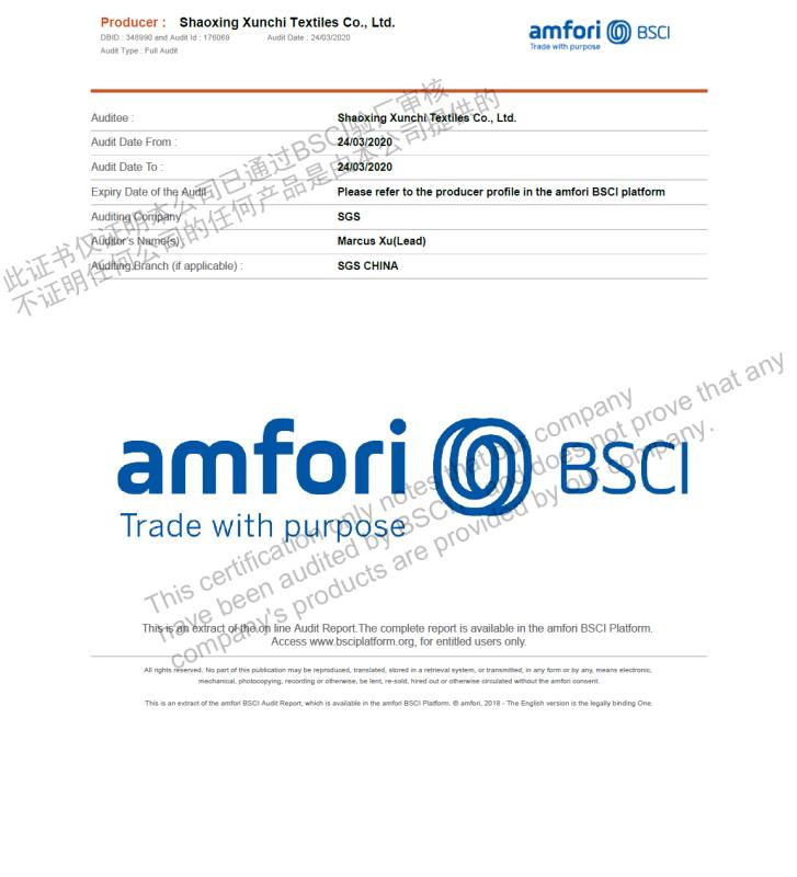 BSCI - Ningbo Ulrich Imp.&exp. Co., Ltd.