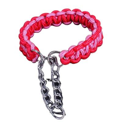 China zyz008Wholesale Black Nylon Braided Leads DETACHED Big Rope Dog Leashes And Pet Collars for sale