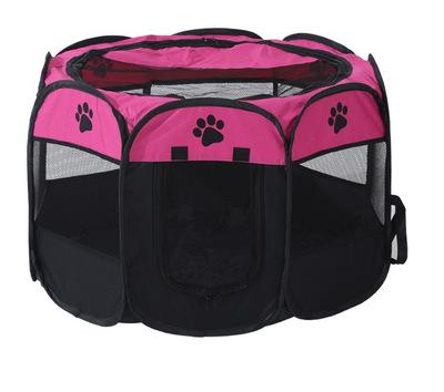 China Wholesale Portable Carrier Cat Delivery Room Collapsible Breathable Octagon Cat House Customized Pet Outdoor Cage Carrier zss255 for sale