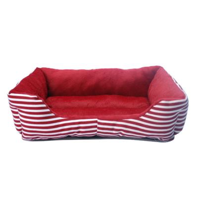 China GW-55 Pet Sofa Bed Luxury Durable High End Dog Bed Warm Memory Foam Comfortable Couch For Pets With Removable Washable Cover for sale