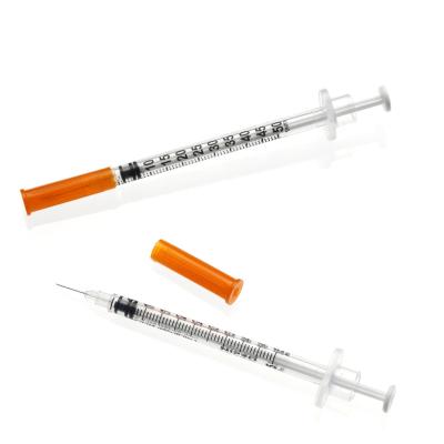 Cina ODM Sterilization EO Gas Disposable Injection Syringe Device Microfine Needles 0.5ml in vendita