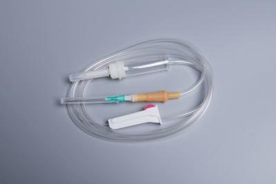 China 20 Tropfen/Ml Einweg-Infusionsset ohne Lüftung zu verkaufen