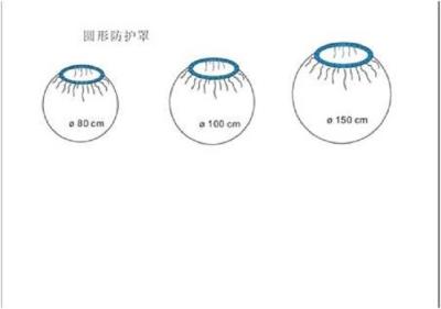 China De cirkel Gestreepte Steriele Ultrasone klankomvormer behandelt PE de Bescherming van het Filminstrument Te koop