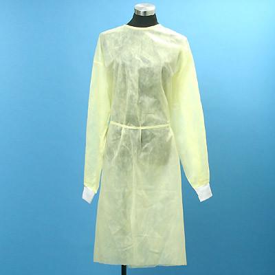 China O isolamento descartável personalizado do tamanho veste o centro amarelo azul dos cuidados médicos do laboratório à venda